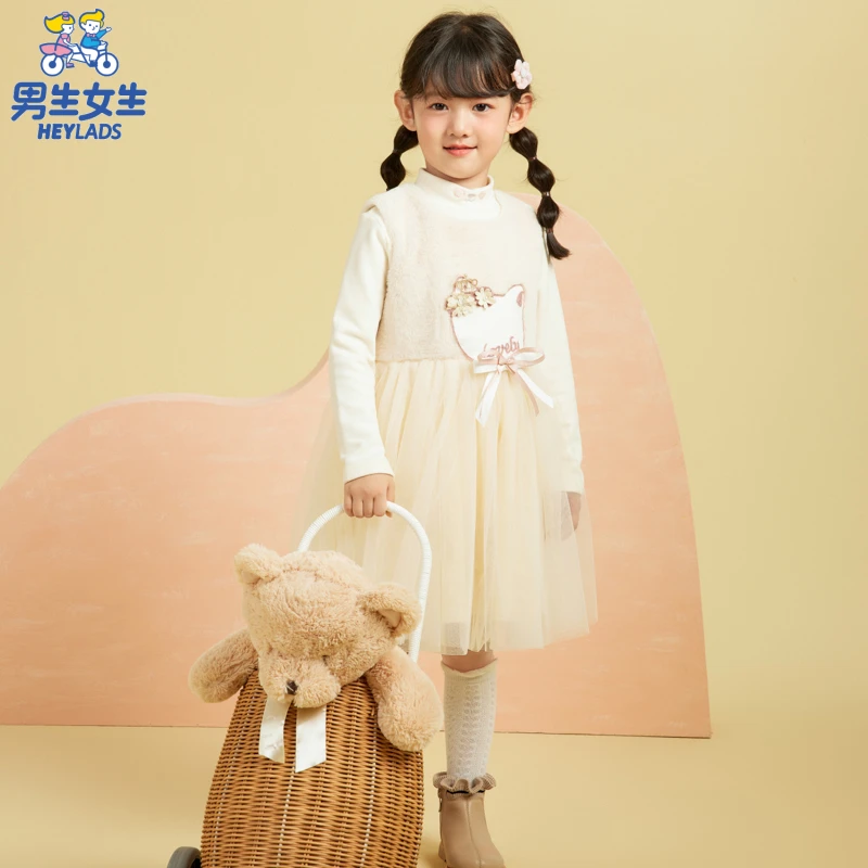 42732女小童背心连衣裙NDLGJ42732A