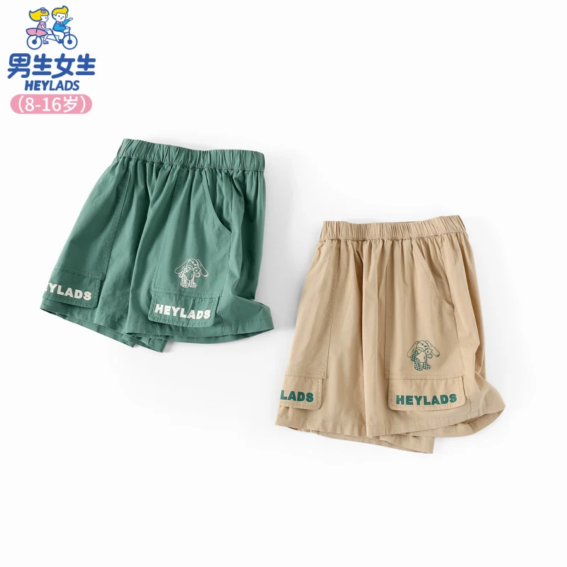 23529夏季薄款女大童休闲百搭短裤NPXAJ23529A