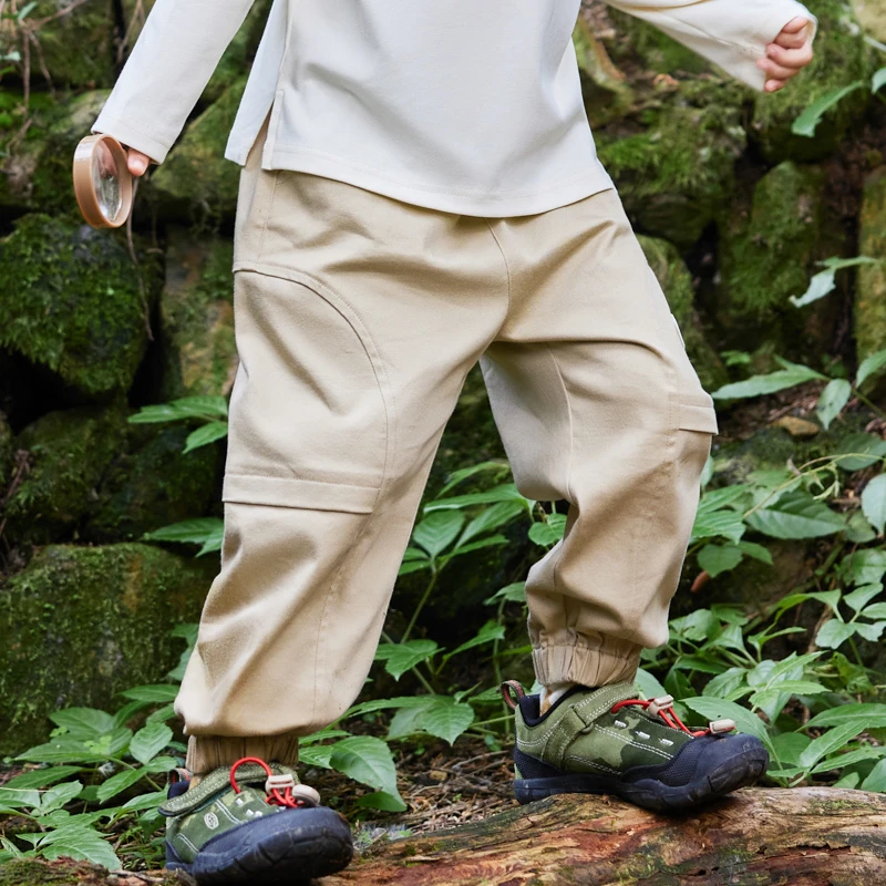 14198男小童户外百搭舒适运动长裤休闲裤NPXEJ14198*