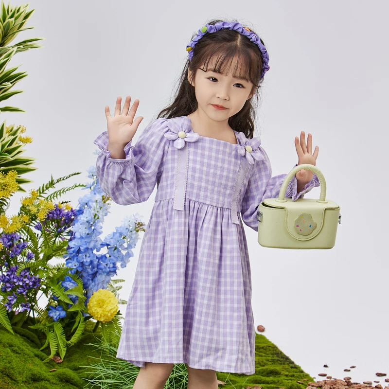 13740女小童长袖连衣裙NDLHJ13740A