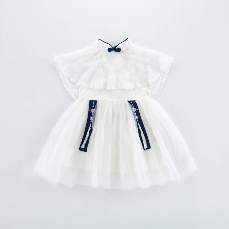 22787女小童短袖汉服连衣裙NDLCJ22787A