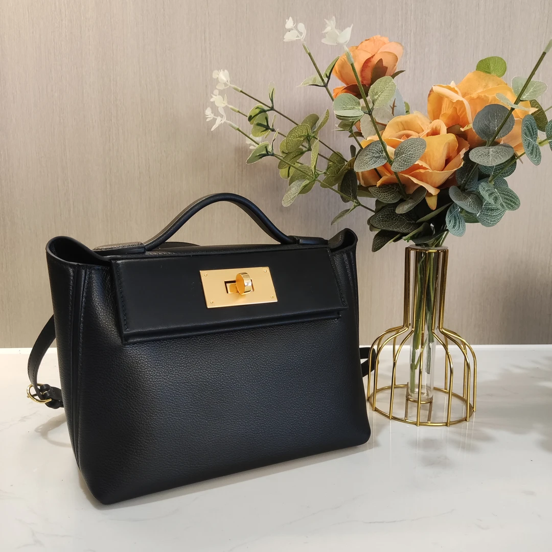 TUS【S级】高级感手提包时尚锁扣单肩斜挎小包百搭包包女款通勤M1