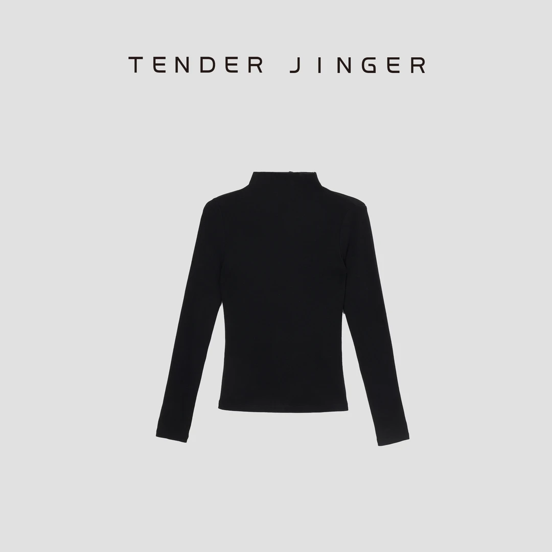 【专柜】烟管领0压感显瘦修身打底衫 T43LFK732L