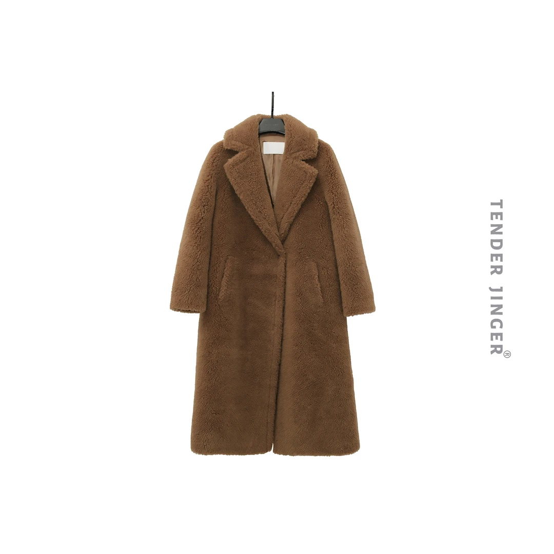 【专柜】2023复古氛围感泰迪熊长大衣T2312MDD395M