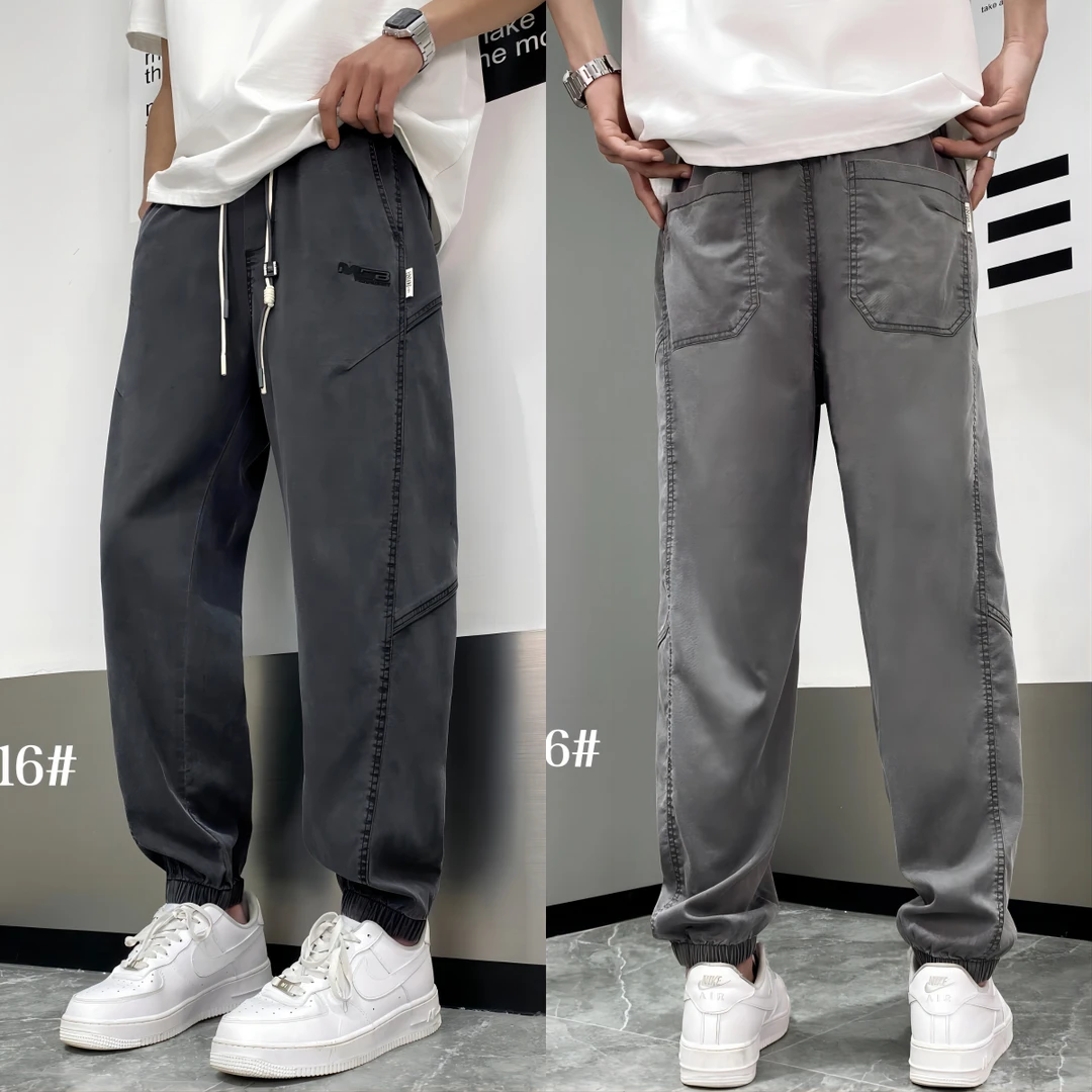 夏季冰感休闲牛仔裤-莱赛尔冰感夏季薄款-宽松休闲牛仔裤016