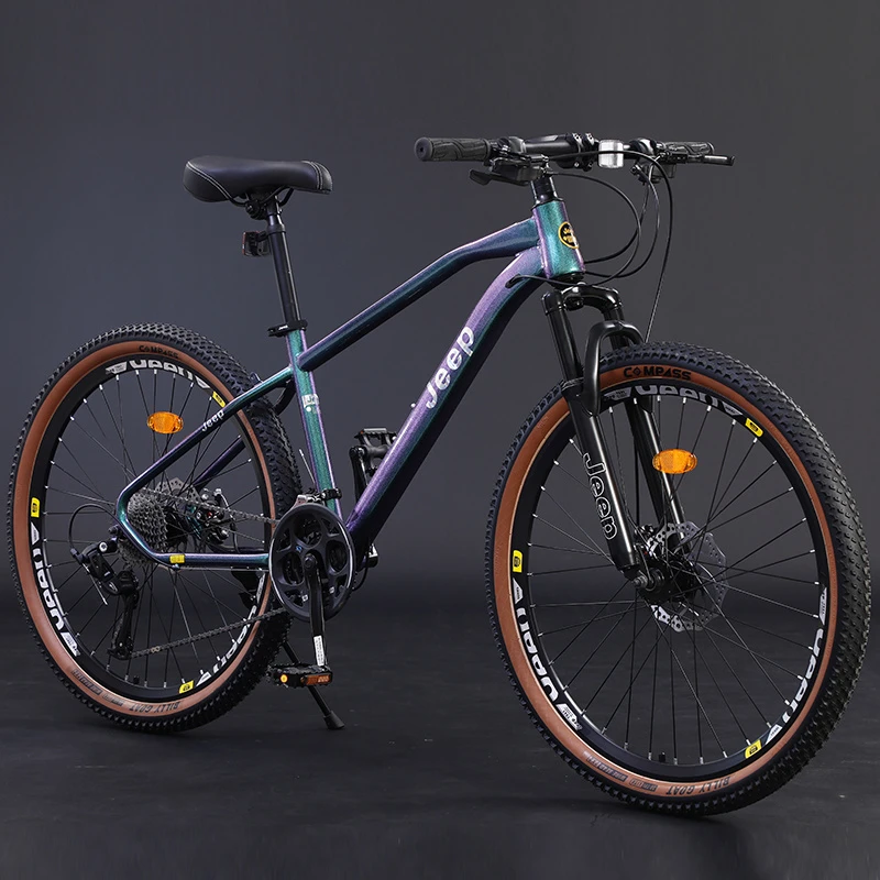 JEEP/吉普「极光」越野山地自行车男女变速成人自行车青少年学生车