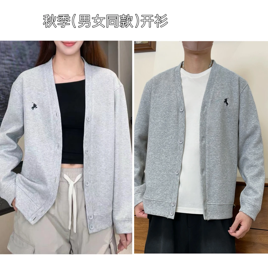 《 刘雯雯男装》秋季新款潮流时尚休闲百搭男女同款卫衣外套