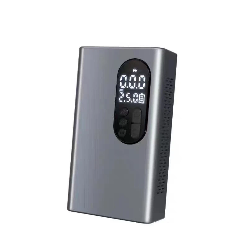 J-（粉丝福利）合金车载充气泵便携户外有车必备转接头大功率无线