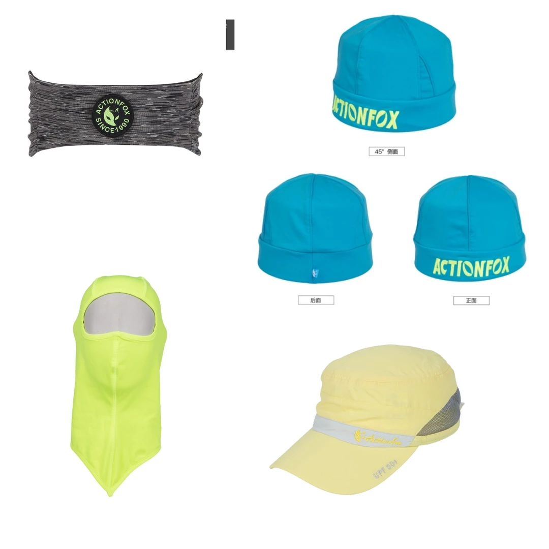 快乐狐狸运动头带保暖防风跑步徒步透气冬季女士男士时尚户外运动