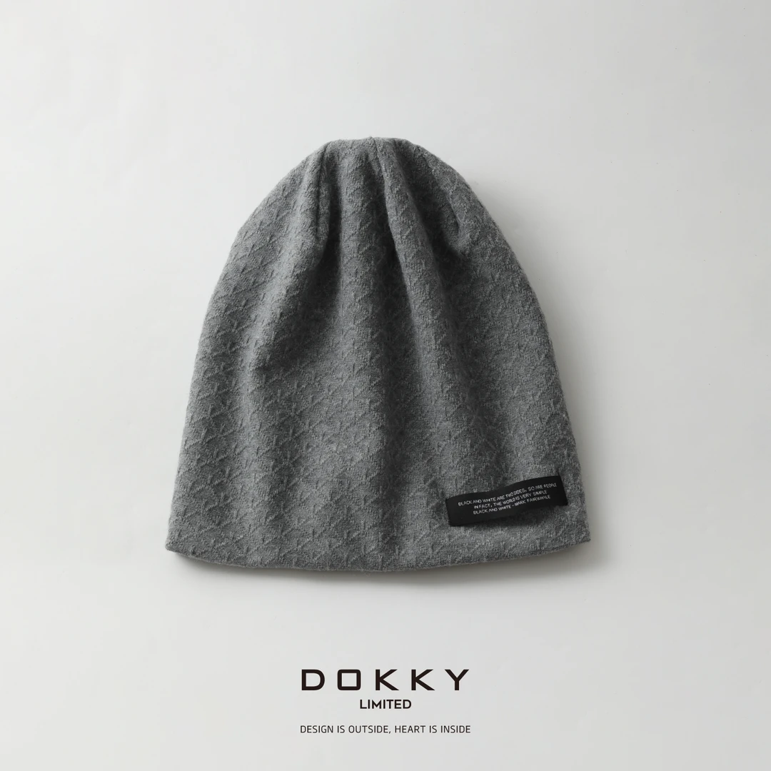 【ins堆堆帽】DOKKY买手店订单｜立体花纹｜双层百搭冷帽针织帽热力感