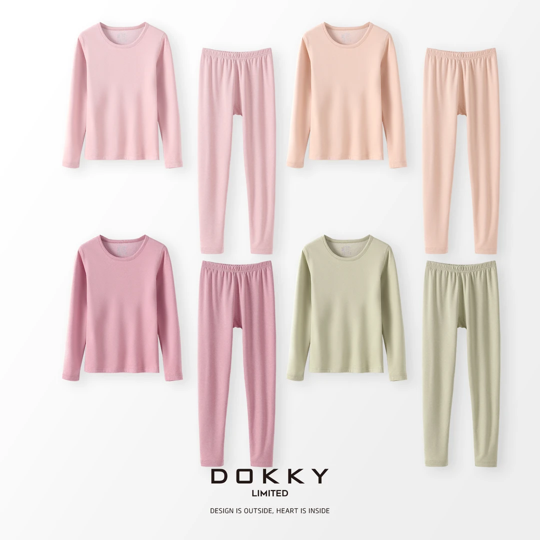 【女款·小太阳套装】DOKKY蚕丝羽绒！保暖蓄热|7A级抑菌保暖秋衣裤