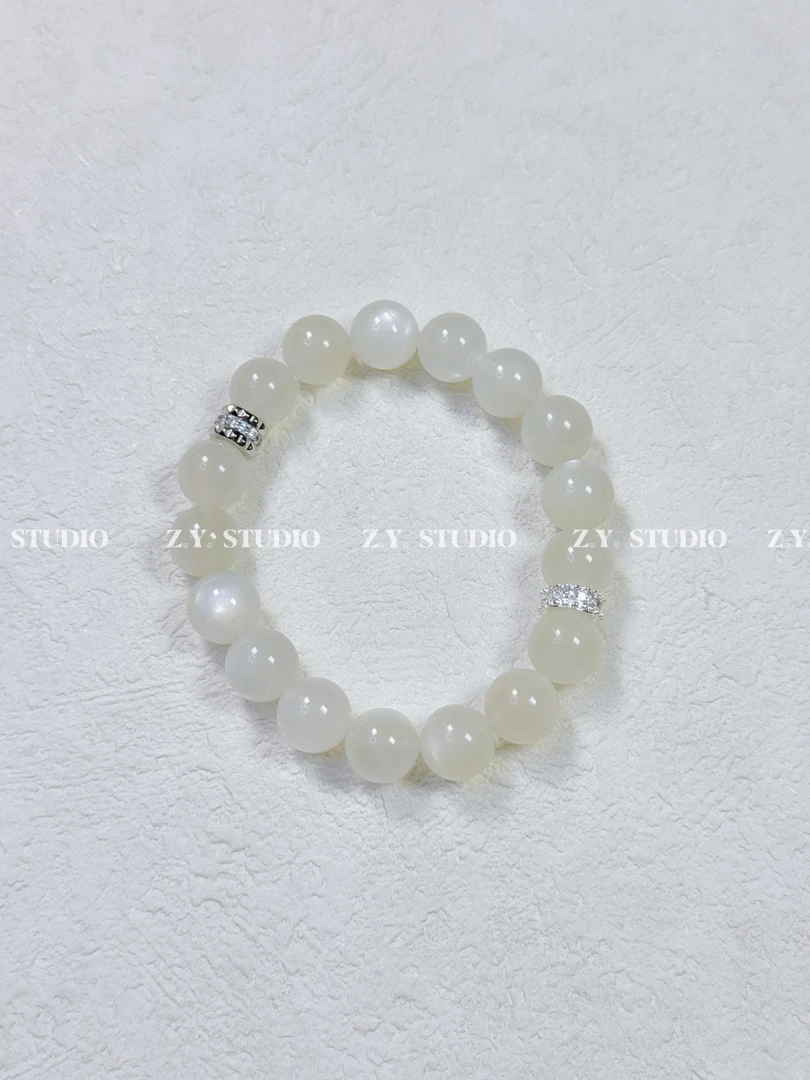 【城里月光】白月光串珠手链时尚百搭手饰手串配饰