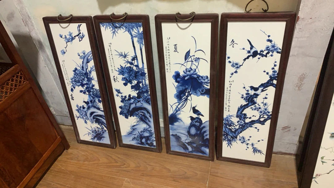 3 手工艺木艺木雕 瓷板青花 链接