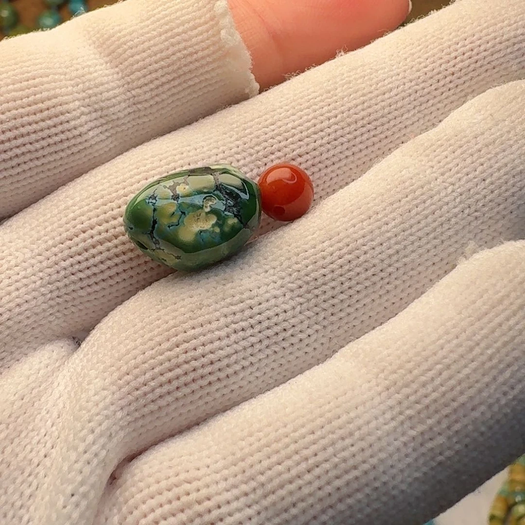 南红玛瑙珠宝奇石未镶嵌10mm随形