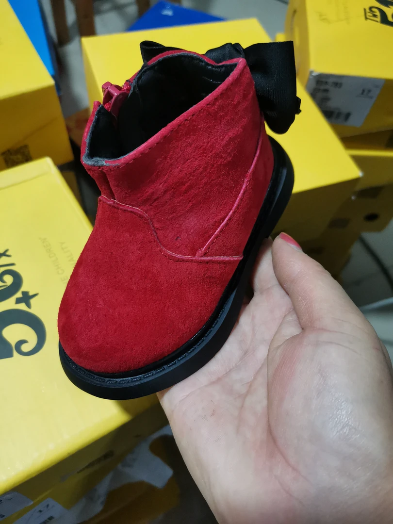 男女宝春秋冬季棉鞋运劲动鞋