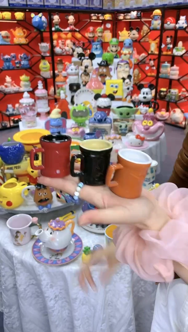 【闪购商品】1@@家用水杯陶瓷杯子