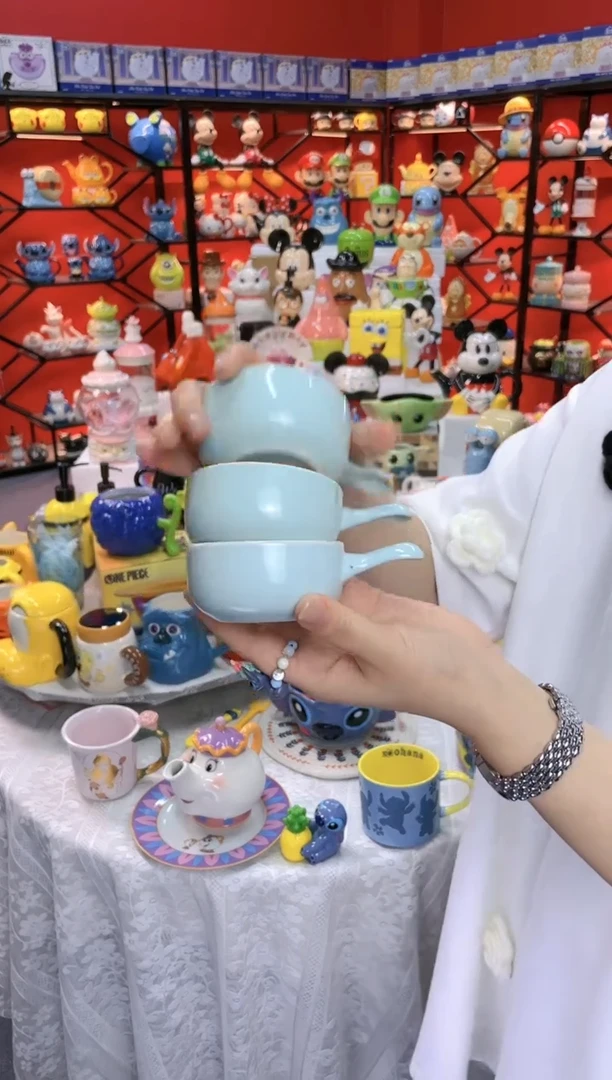 【闪购商品】1@@家用水杯陶瓷杯子