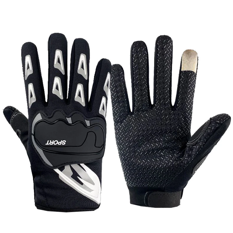 机车手套男摩托车防护手套户外骑行健身战术手套防滑开车骑车手套