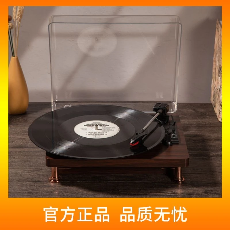 黑胶唱片机复古留声机蓝牙音响客厅欧式便携式生日新年礼物电唱机