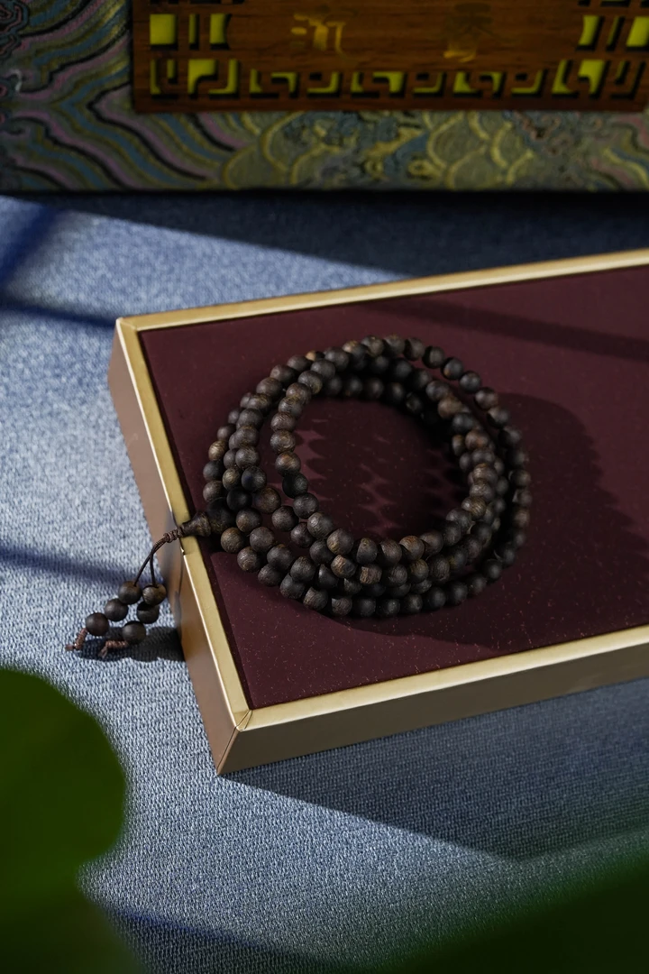 沉香HLA098沉香沉水05圆珠保14克收藏级多样性发一