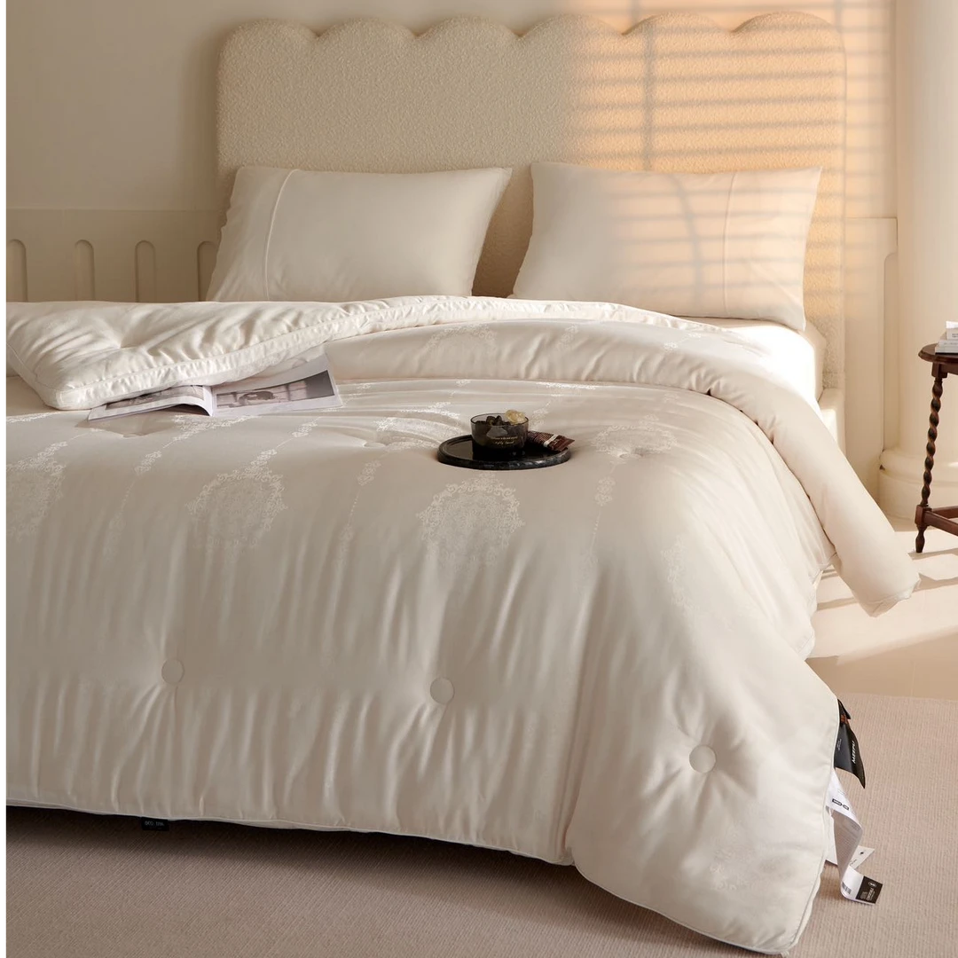 【那图兹】A类低敏高级金蚕大豆被柔软加厚单人亲肤秋冬被