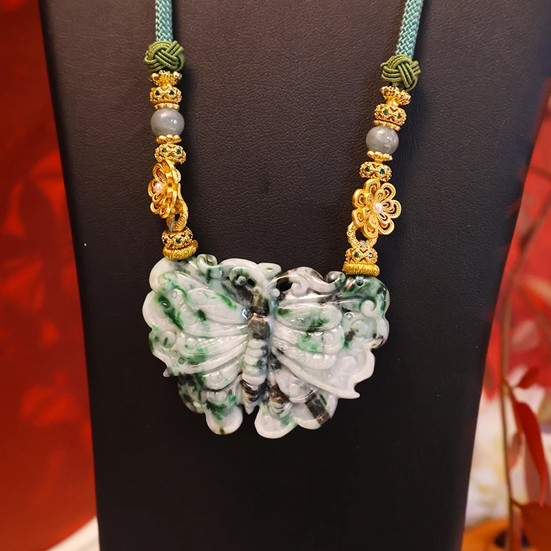 颈链 翡翠基地发货A49