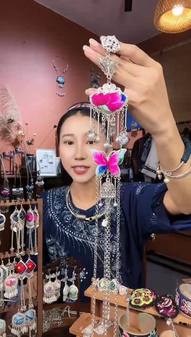 【闪购商品】刺绣纯手工压襟民族风
