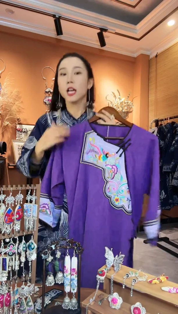 【闪购商品】织绣纯手工服装民族风