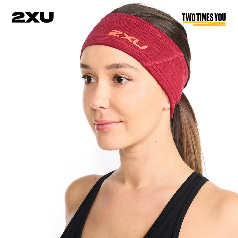 2XU 燃烧系列运动头带 健身发带吸汗头巾透气瑜伽导汗带保暖男女
