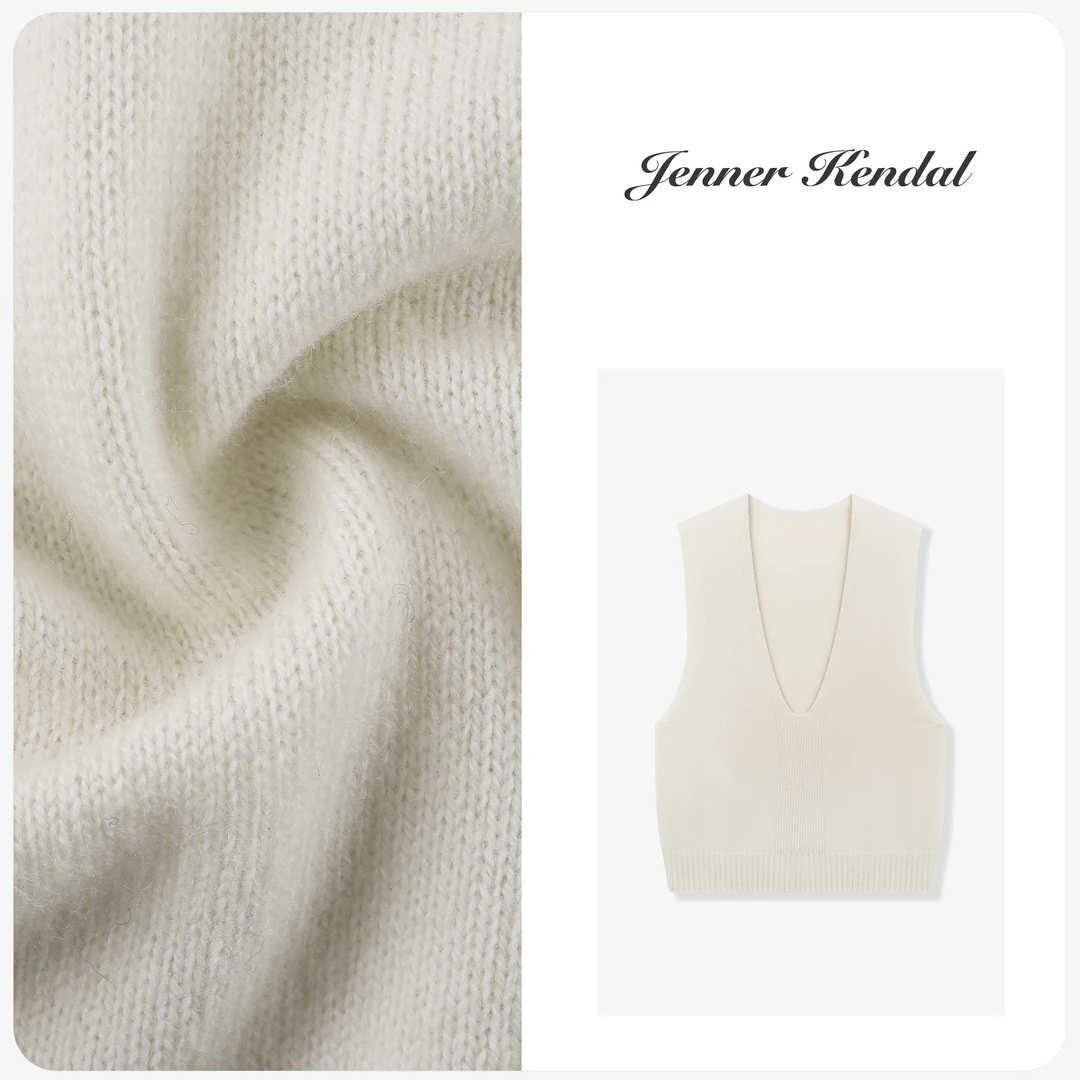 【秋日序曲】马甲春秋针织无袖马夹2604-T93890FW【阿邱时尚社】