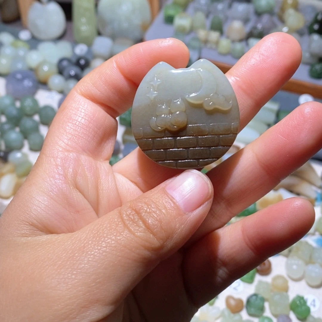 【闪购商品】和田玉颈饰未镶嵌小***只