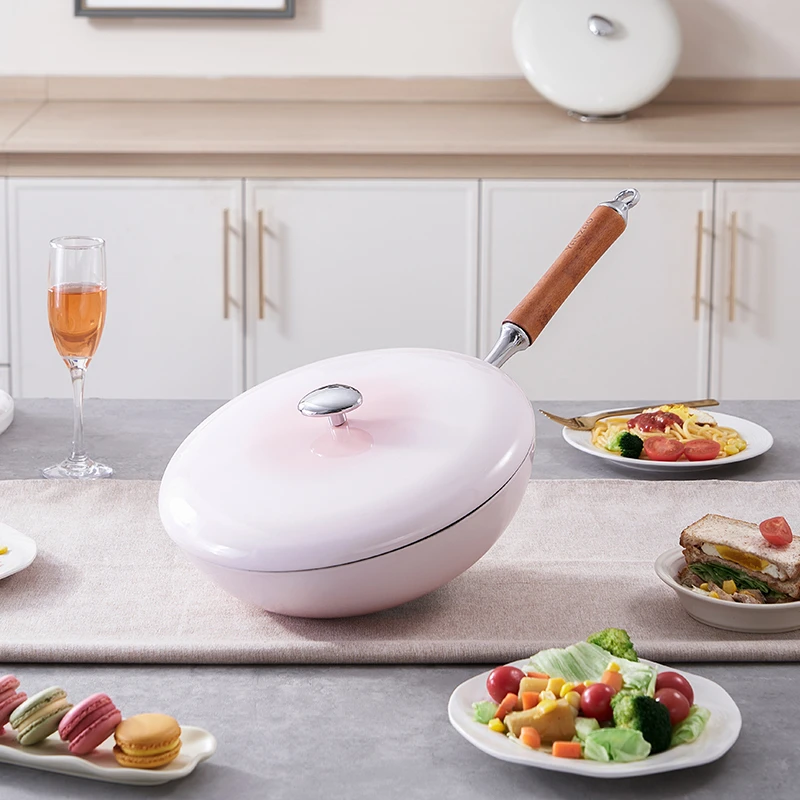 铸铁珐琅锅30爆爆锅