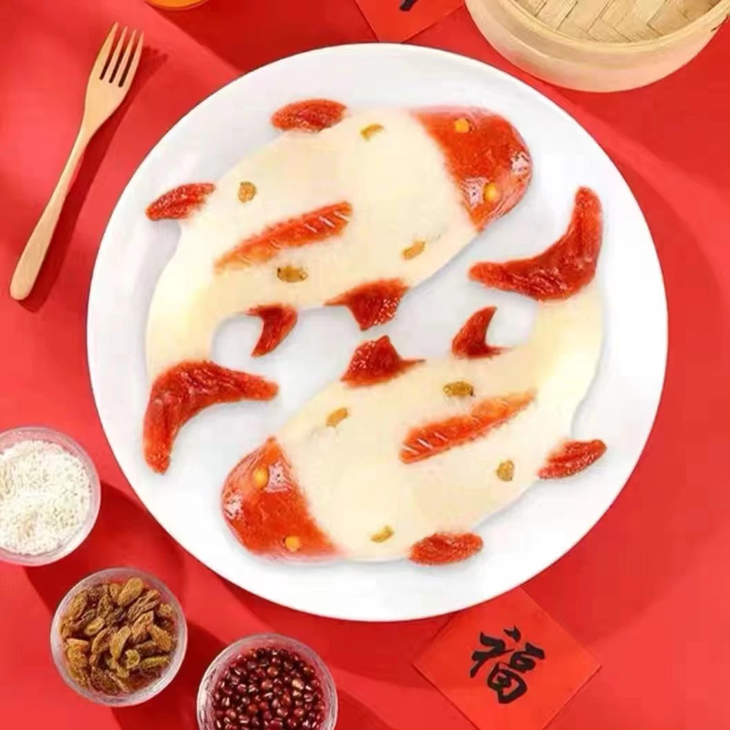速食年年有余鱼年夜饭鱼形八宝饭糯米甜米饭早餐520G/盒