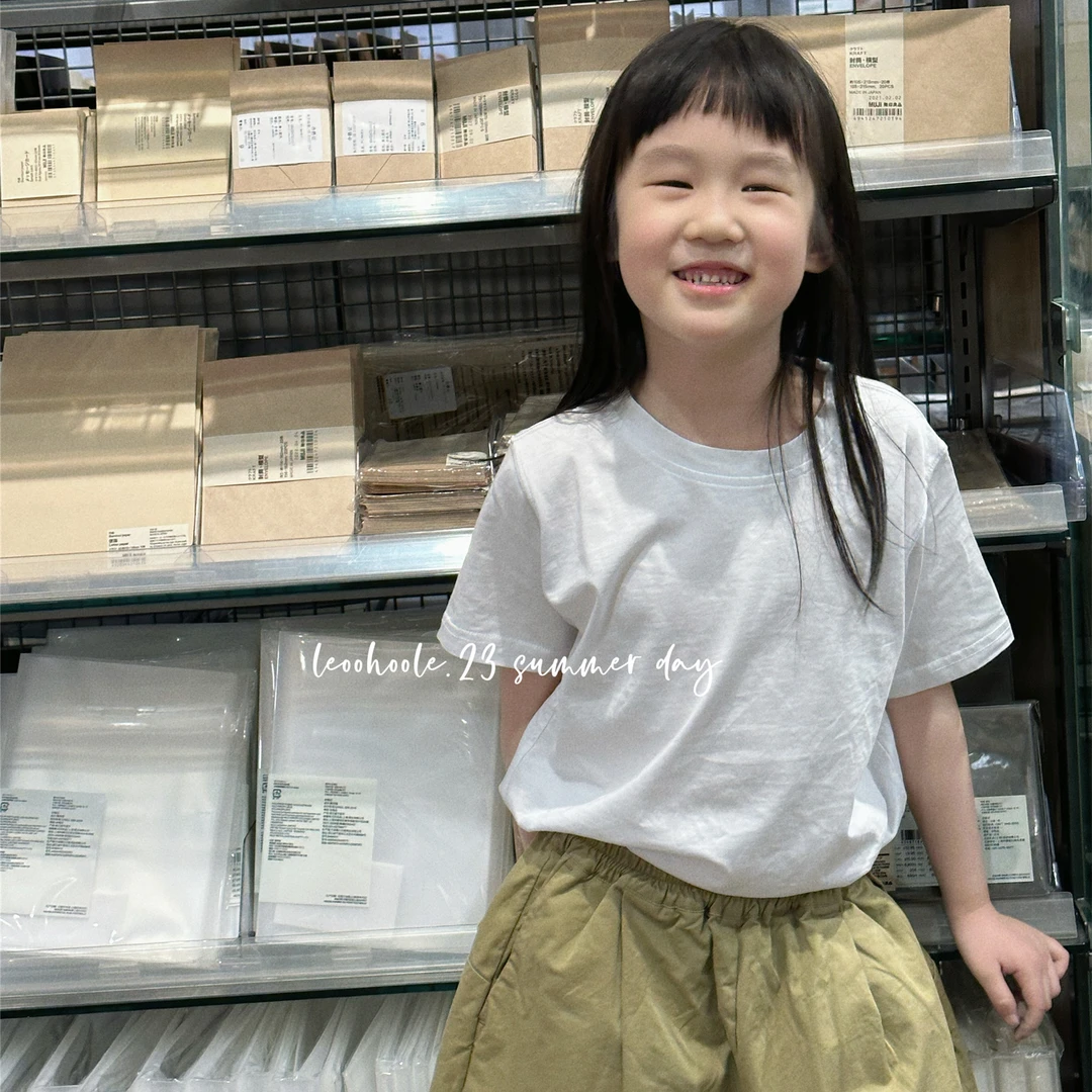 LEOOHOOLE| 哦哦乐 经典番定基础款纯色短袖T恤
