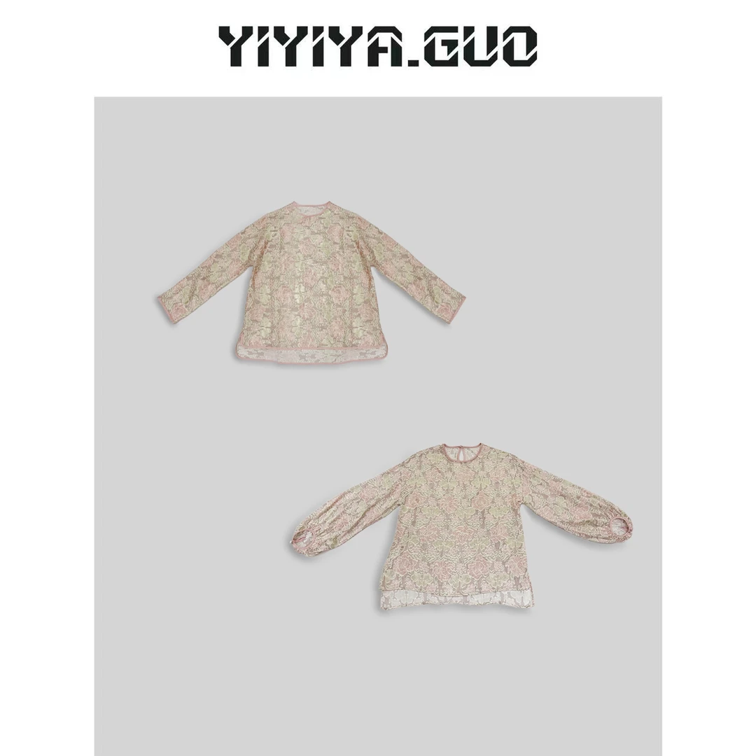 yiyiya.Guo艺艺吖/【芳华】粉色长袖衬衫2024724