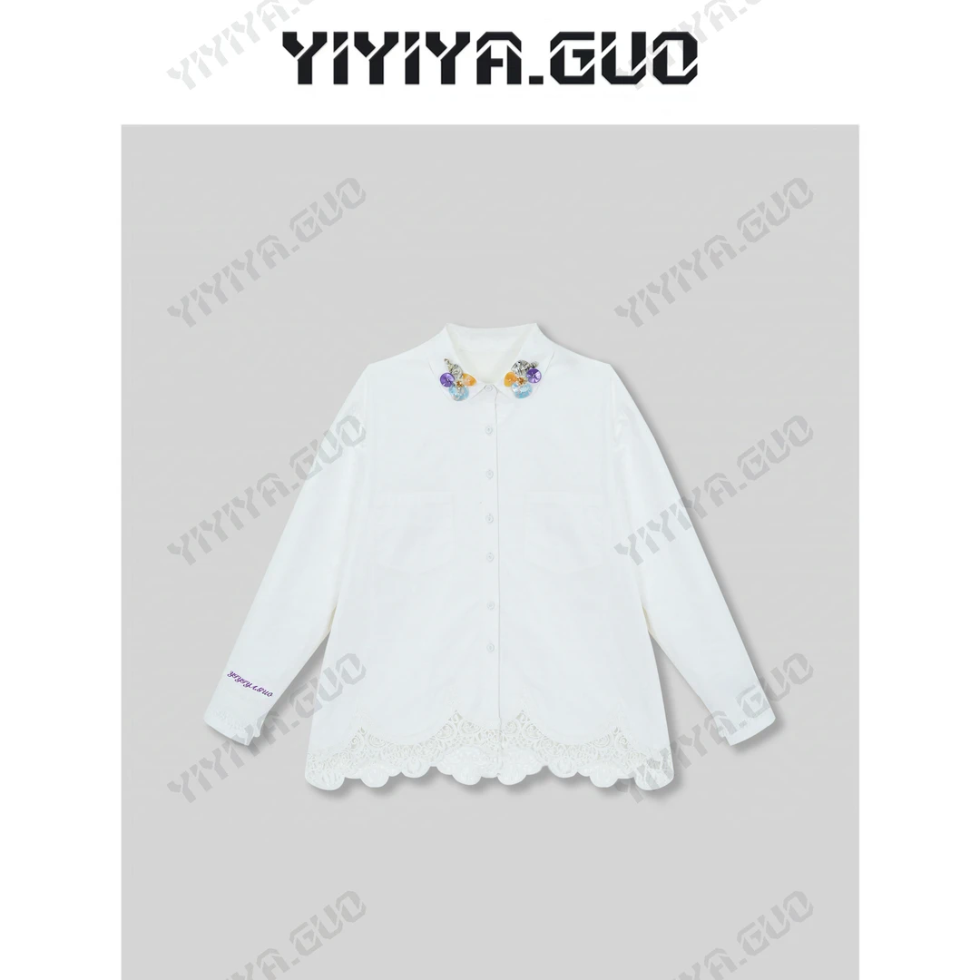 yiyiya.Guo艺艺吖【景瑜同框】手工亮片长款上衣20242744