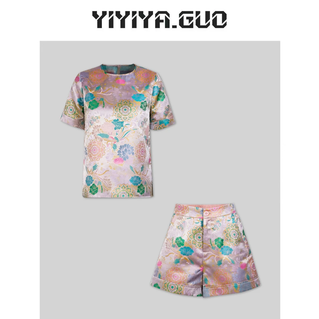 yiyiya.Guo艺艺吖/【花前月下】上衣➕短裤20241565