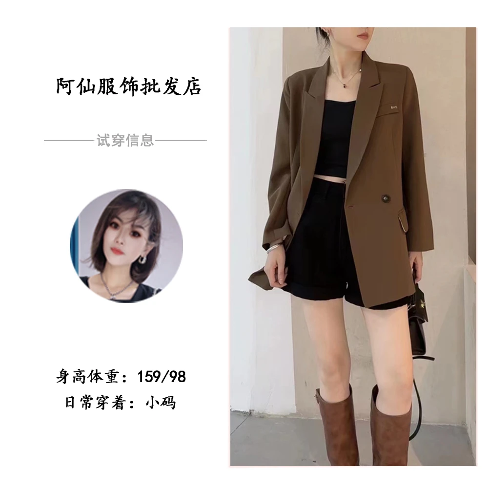 【订制】英伦风西装外套女AX1958  韩版小西装女神范小西服