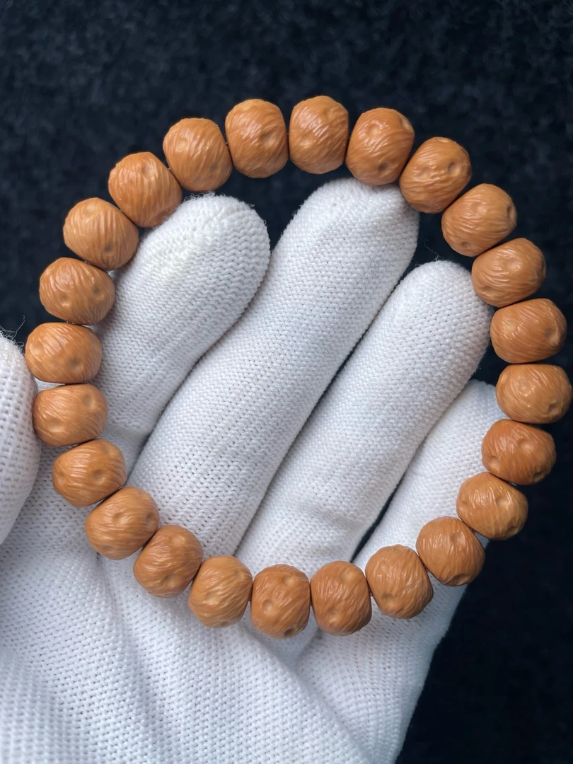 【龙锦全品】纯手工流星雨猴头手串