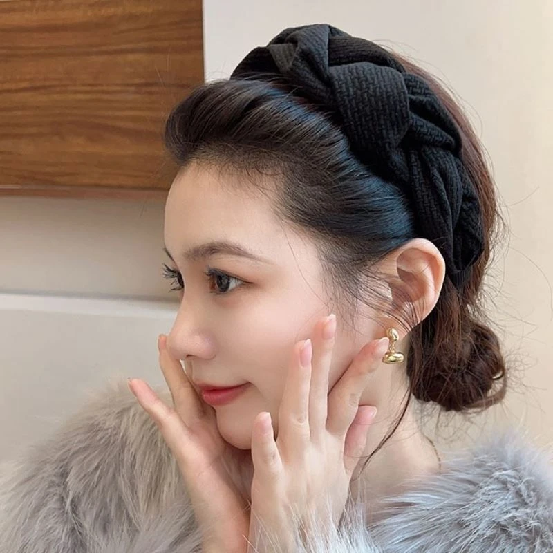 升级面料!网红新款高颅顶海绵洗脸发箍女气质发卡头箍高级感发饰