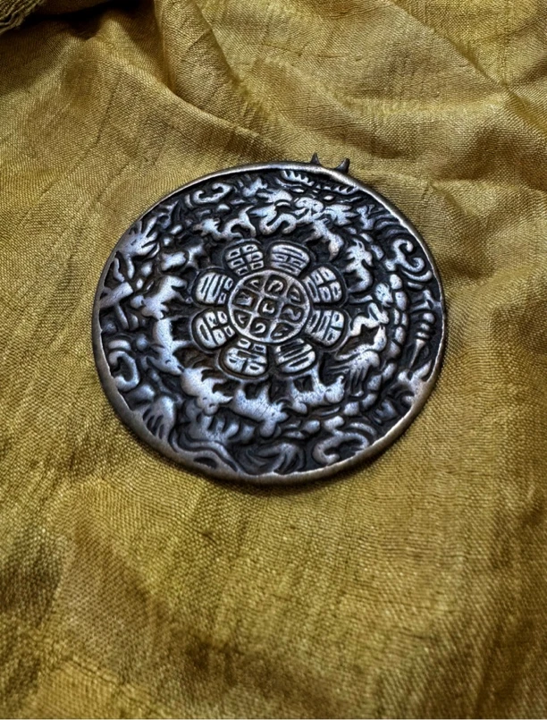 铜器老九宫八卦牌