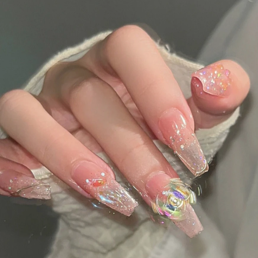 直播链接(下单联系客服)手工穿戴甲 美甲