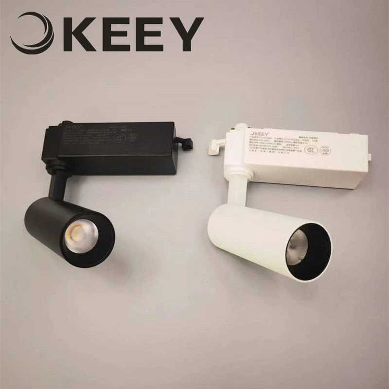 KEEY/企一照明S3系列敏锐导轨射灯可伸缩商用家用磁吸免打孔聚光
