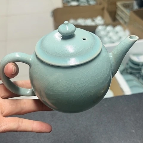 原矿釉原产地汝瓷瑕品