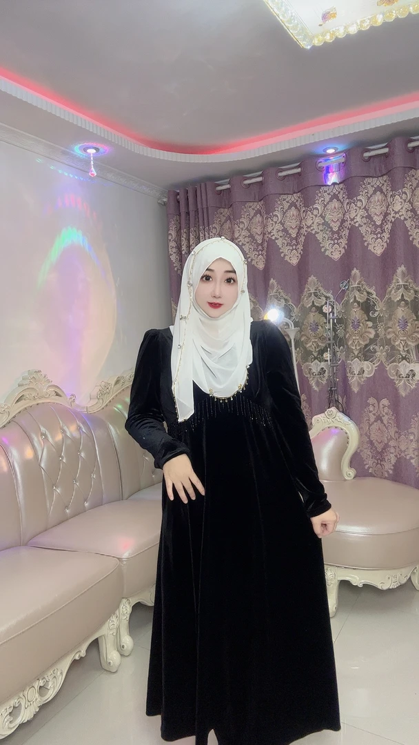 高级流苏气质连衣裙