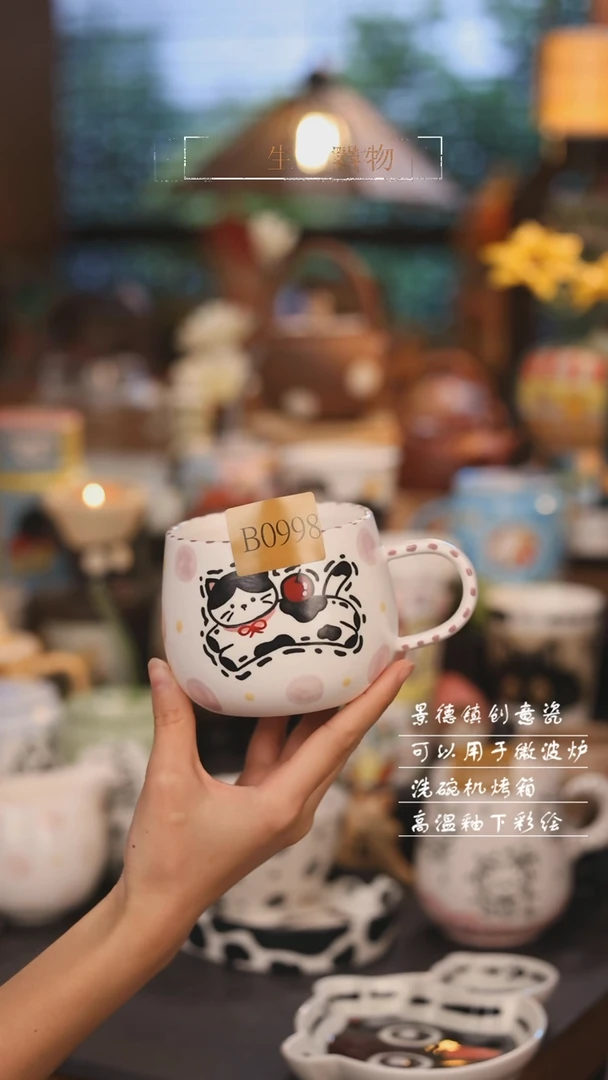 【闪购商品】 景德镇创意可爱设计师款陶瓷