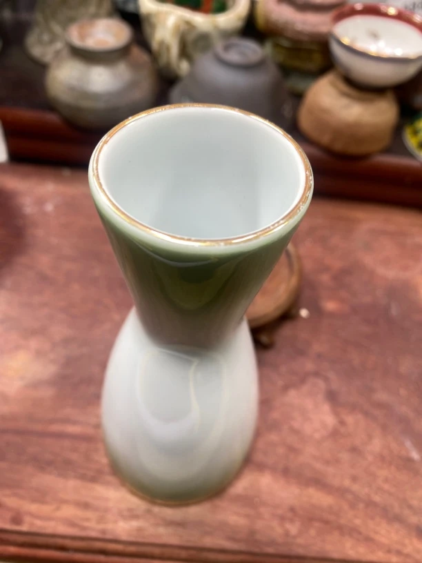回流瓷器 花器酒器 摆件 陶瓷色釉描金白瓷