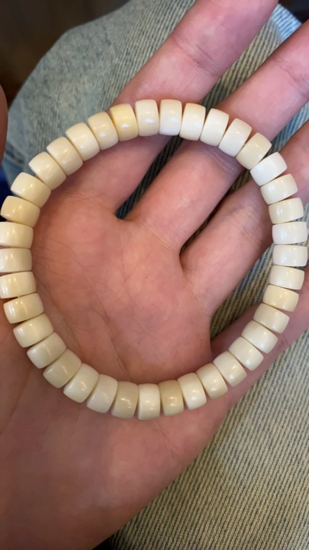 白玉菩提手串文玩