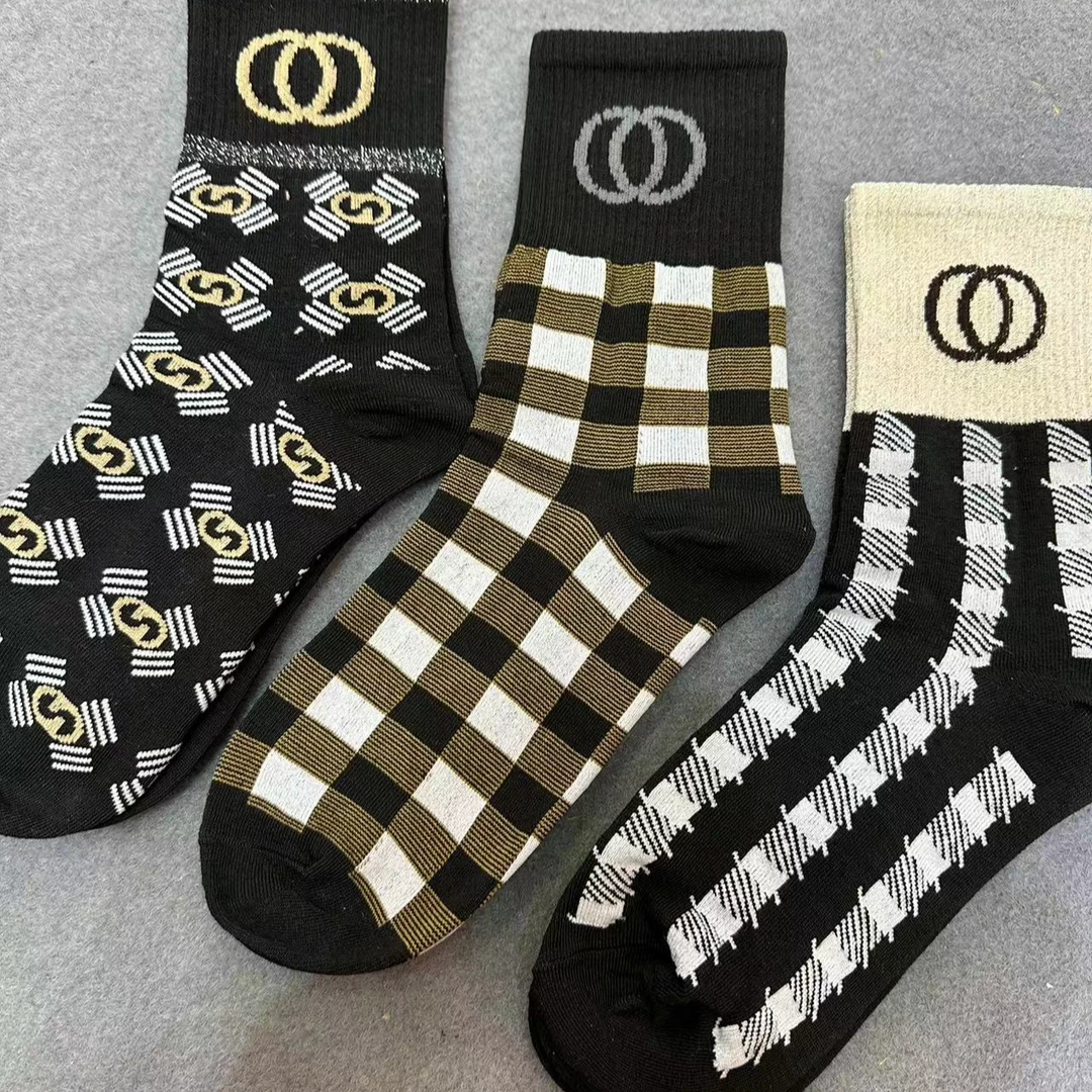 3双百搭潮流女士袜