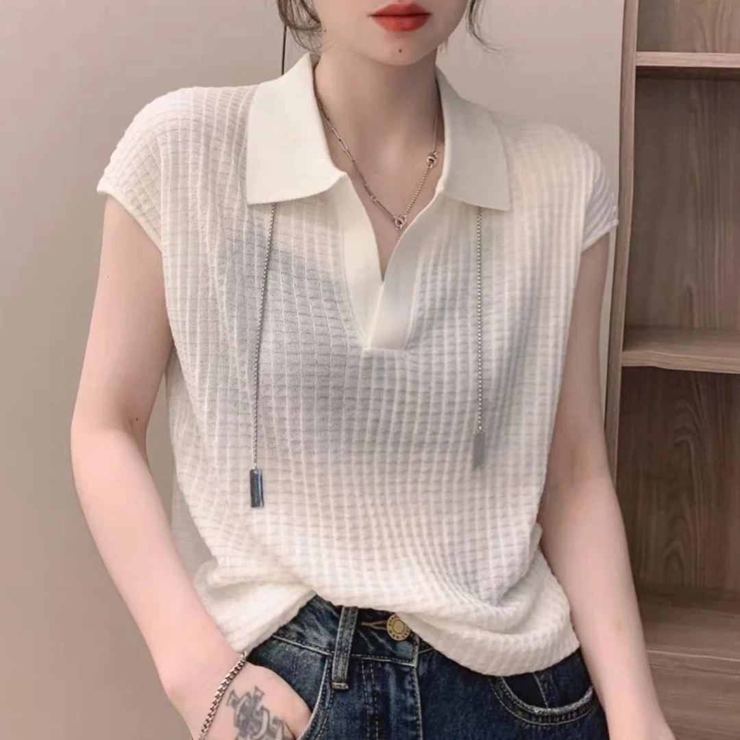 【老板娘专属】时尚减龄百搭桑蚕丝超细羊毛针织衫0094款